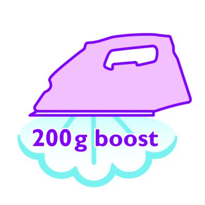 200 g steam boost