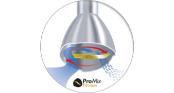 Triangular shape for optimal flow and blending performance