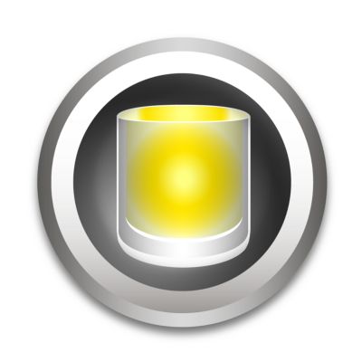 Soft warm candle light effect