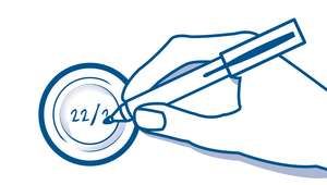 Write date on the disc