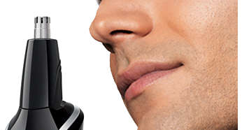 Nosetrimmer: Comfortably remove unwanted hairs