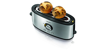 Integrierter Halter für das Aufwärmen von Brötchen und Croissants