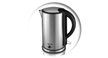 Stylish upright body with brushed stainless steel finish