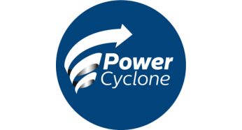 A PowerCyclone 4 technológia egy lépésben választja szét a port és a levegőt