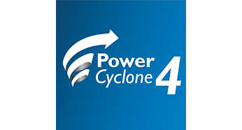 PowerCyclone 4 teknolojisi havayla tozu tek seferde ayırır