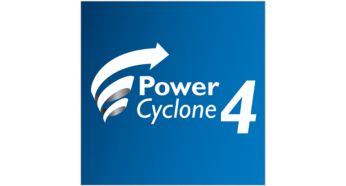 PowerCyclone 4 teknolojisi havayla tozu tek seferde ayırır