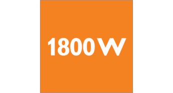 1800 Watt motor for high performance