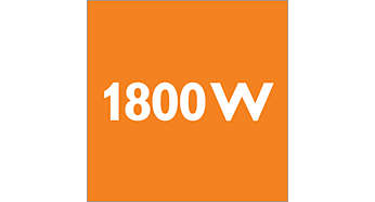 1800 Watt motor for high performance