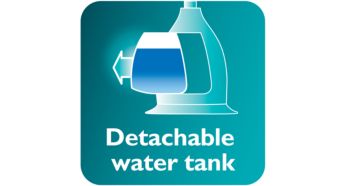 Large detachable water tank