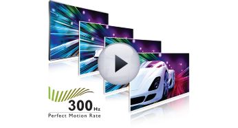 300Hz Perfect Motion Rate (PMR) for crisp motion sharpness