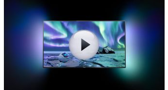 Ambilight 2-sided intensifies your viewing experience