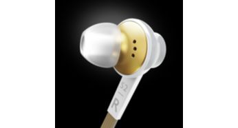 Ergonomic earphones fit perfectly while dispersing pressure