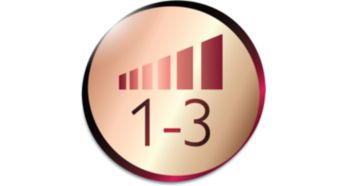 3 flexible speed settings for careful drying