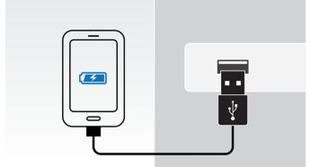 Chargez un deuxième appareil mobile sur USB