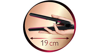 19cm long straightener