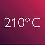 Профессиональная температура 210 °C