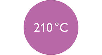 Temperatură profesională de 210°C pentru rezultate perfecte
