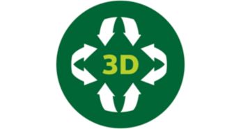 A função aquecimento 3D garante que os pratos esquentem por igual