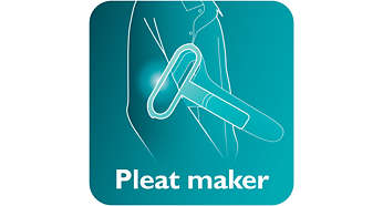 Perfect pleats made easy with pleat making accessory