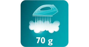 coup de pouce à la vapeur jusqu'à 70g