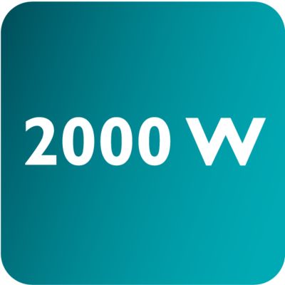 Putere de până la 2000 W