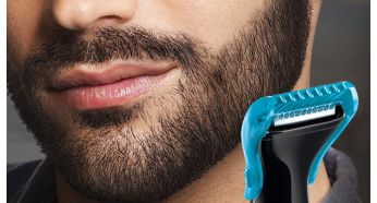 4mm Beard comb for maintaining a short beard