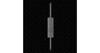 Switch from music to phone calls with built-in microphone