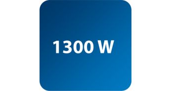 Güçlü buhar ve hızlı ısınma için 1500 W