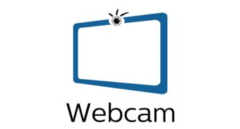 Webcam and mic keeps you connected with family and friends