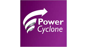 PowerCyclone颶風離塵技術提供最高效能