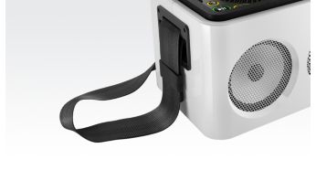 Bandoulière et design robuste pour une meilleure portabilité