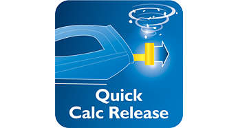 Система быстрой очистки от накипи Quick Calc Release для сохранения более длительной подачи пара