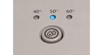 3-step humidity setting