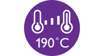 190C styling temperature