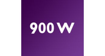 Puissant moteur de 900 W pour des résultats cohérents et imbattables