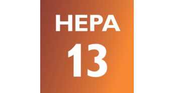 A HEPA13 és a HEPA AirSeal a por több mint 99%-át magában tartja