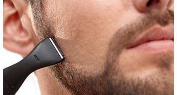 Detail trimmer for perfect facial details