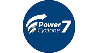 Olağanüstü emiş gücü için PowerCyclone 7