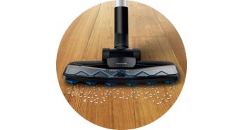 TriActive Z hard floor nozzle for dust and crumbs