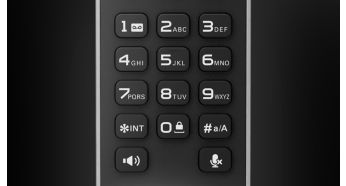 Calibrated keys for precise dialling