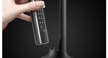 Perfectly adjusted magnetic force ensures secure docking