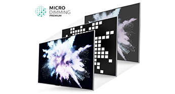 Preisgekröntes Micro Dimming Premium für brillante Kontraste