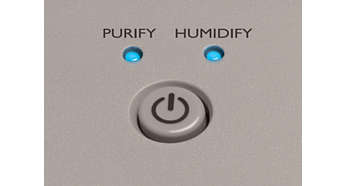 Smart air and humidity control purifies and moistens air