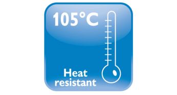 Resistente a las altas temperaturas y a la vibración