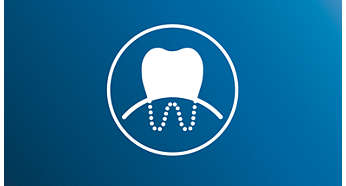 Клинично доказано също толкова ефективен за здравето на венците, колкото и конецът за зъби**