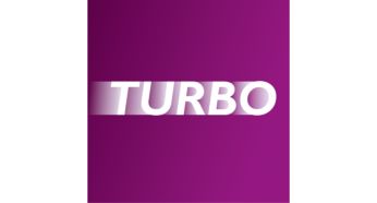 TURBO suction mode for intensive cleaning
