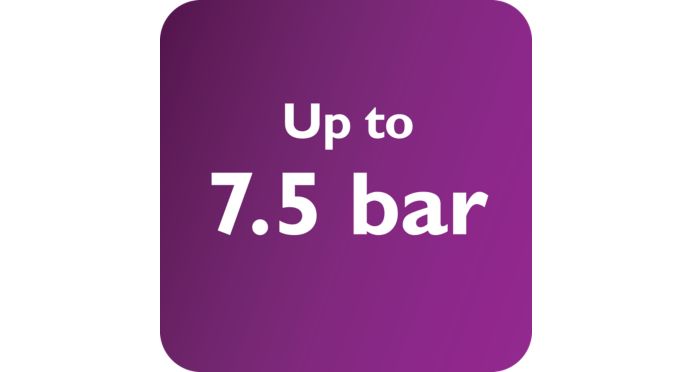 7,5'e varan bar basıncı