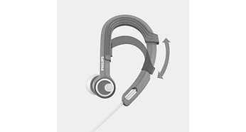 Adjustable earhook for personalized fit