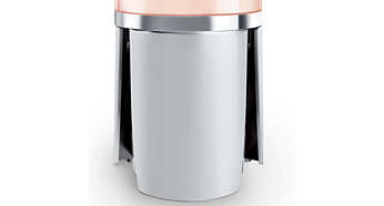 The stand charges Philips VisaPure Essential when connected