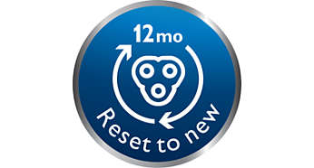 Reset your shaver to new